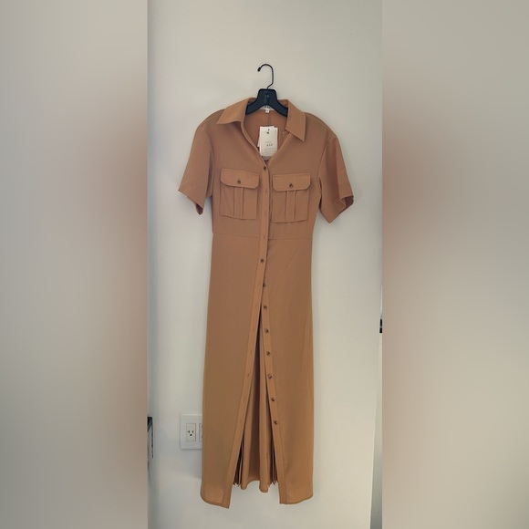 A.L.C. Florence Pleated Shirt Dress - Picture 3 of 5